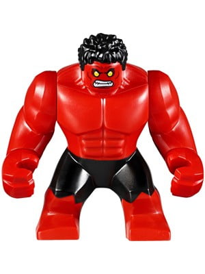 LEGO Marvel Loose Red Hulk Minifigure 