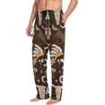 thumbnail image 5 of Western Cow Horse Ghost Pajama Pants, Men's Lounge Pants Light with Drawstring and Pockets, Christmas New Year Birthday Father's Day Gifts, Medium, 5 of 7
