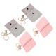 thumbnail image 1 of WORGEOUS 4pcs Women Small Wallet with Keyring Mini Coin Purse Cute Coin Purse Small Coin Container Change Purse for Coin Collection, 1 of 1