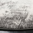 thumbnail image 3 of SAFAVIEH Spirit Pauletta Abstract Area Rug, Dark Grey/Ivory, 6'7" x 6'7" Round, 3 of 8