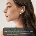 thumbnail image 4 of Oreillette Bluetooth avec Étui de Chargement et Écran LED, Conception à Oreille Ouverte, 10 H d'Autonomie en Conversation, Réduction du Bruit pour la Conduite Ou les Sports, 4 of 5