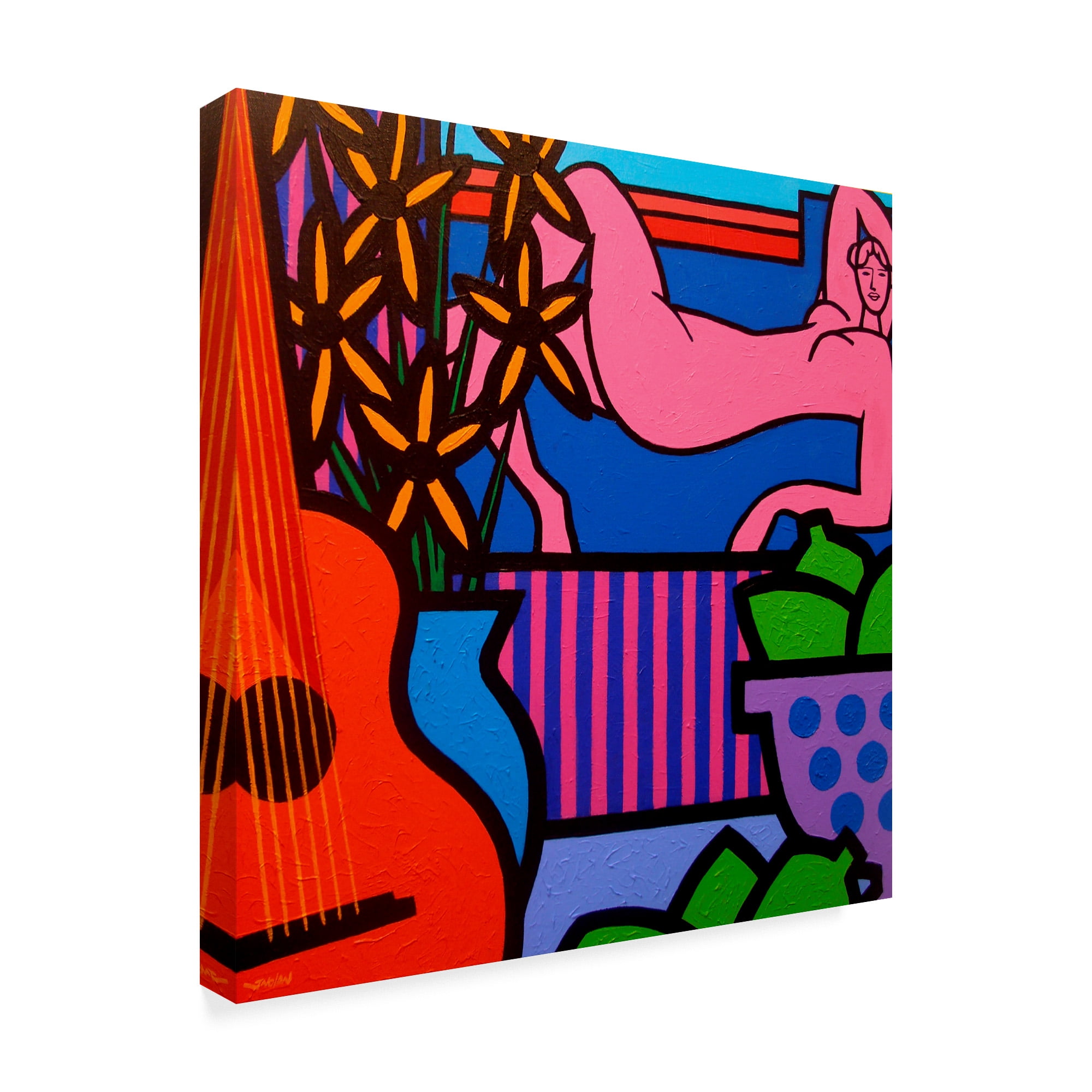Trademark Fine Art 'Still Life with Matisse 1' Canvas Art by John Nolan