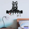 thumbnail image 2 of Handmadetneonsign Scottish Terrier Dog Coat Rack Wall Hanger, Dog Metal Wall Hooks, Scottish Terrier Keys Holder Home Decor 83214, 2 of 5