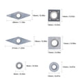 thumbnail image 2 of Yeacher High Hardness Milling Tool Carbide Insert High Efficiency Accessory Quick Cutting Blades Set with Storge Box, 2 of 8