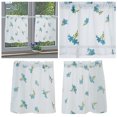 thumbnail image 4 of Curtain,Floral Curtains Kitchen Coffee Curtains Bedroom Rod Curtains Lace Short Curtains Lace Curtains 24 X 35 Inch 2 Panels, 4 of 9