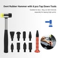thumbnail image 6 of NEW Paintless Dent Repair Tools Golden Bridge Puller Dent Lifter Auto Body Repair Kits With Hot Melt Glue Gun For Car Hail Damage And Door Dings Repair, 6 of 9