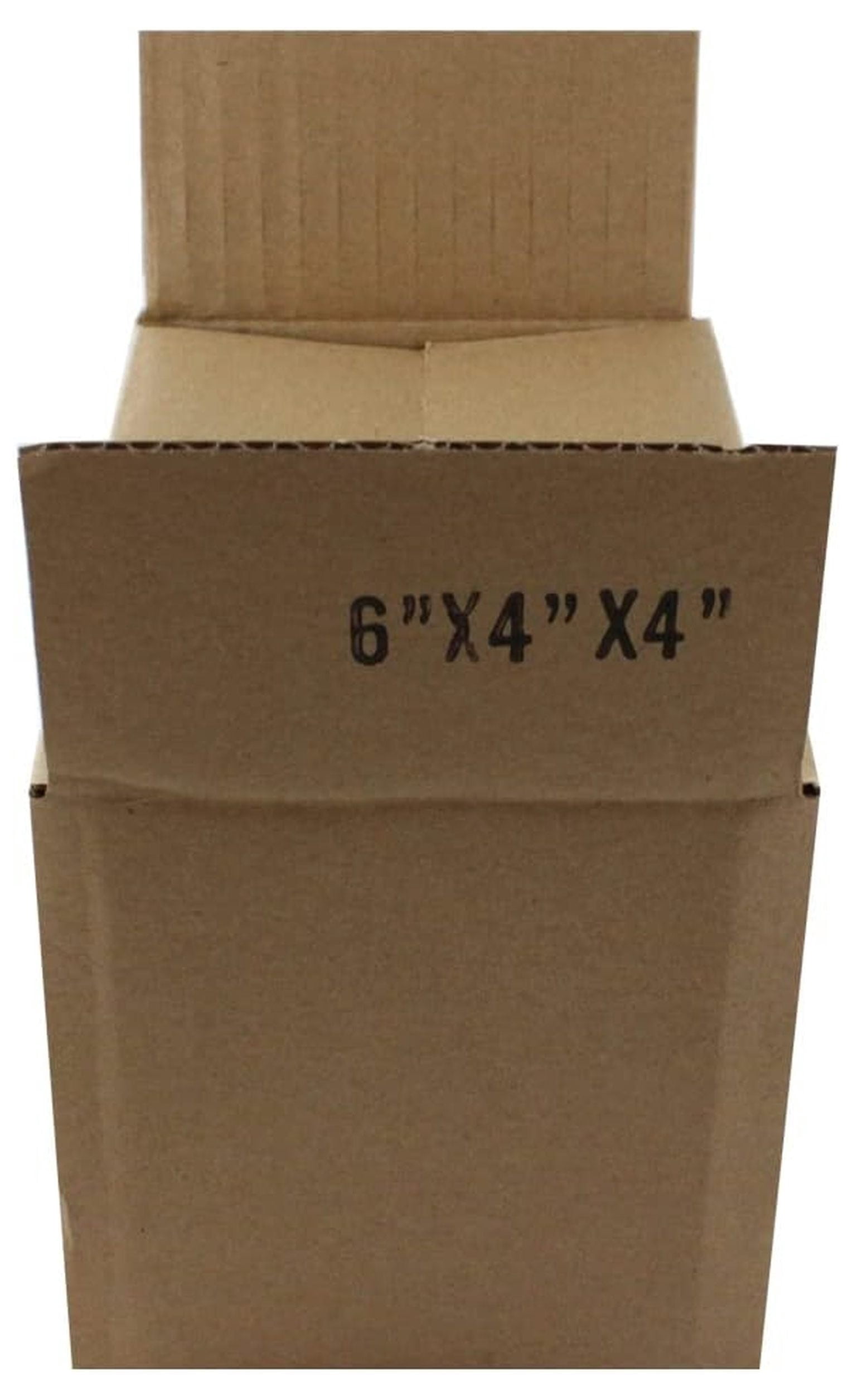 100 6x4x4 Corrugated Cardboard Shipping Boxes Mailing Moving Packing Carton Box 6 x 4 x 4 inches