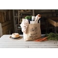 thumbnail image 2 of Now Designs Burlap Market Tote, Marche Print, 2 of 7