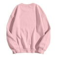 thumbnail image 4 of Women Halloween Pumpkin Sequin Sweatshirt Cute Fall Graphic Long Sleeve Crew Neck Tops Casual Vintage Relaxed Fit Blouses, 4 of 4