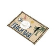 thumbnail image 3 of MKHERT Hawaiian Beach Bar Vintage Rusty Metal Sign with Palm Tree Placemats Table Mats for Dining Room Kitchen Table Decoration 12x18 inch,Set of 4, 3 of 4