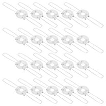 OUNONA  20 Pcs Lampshade Horn Bracket Clip Light Spring Retention