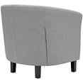thumbnail image 3 of Modway Prospect Upholstered Fabric Armchair in Light Gray, 3 of 5