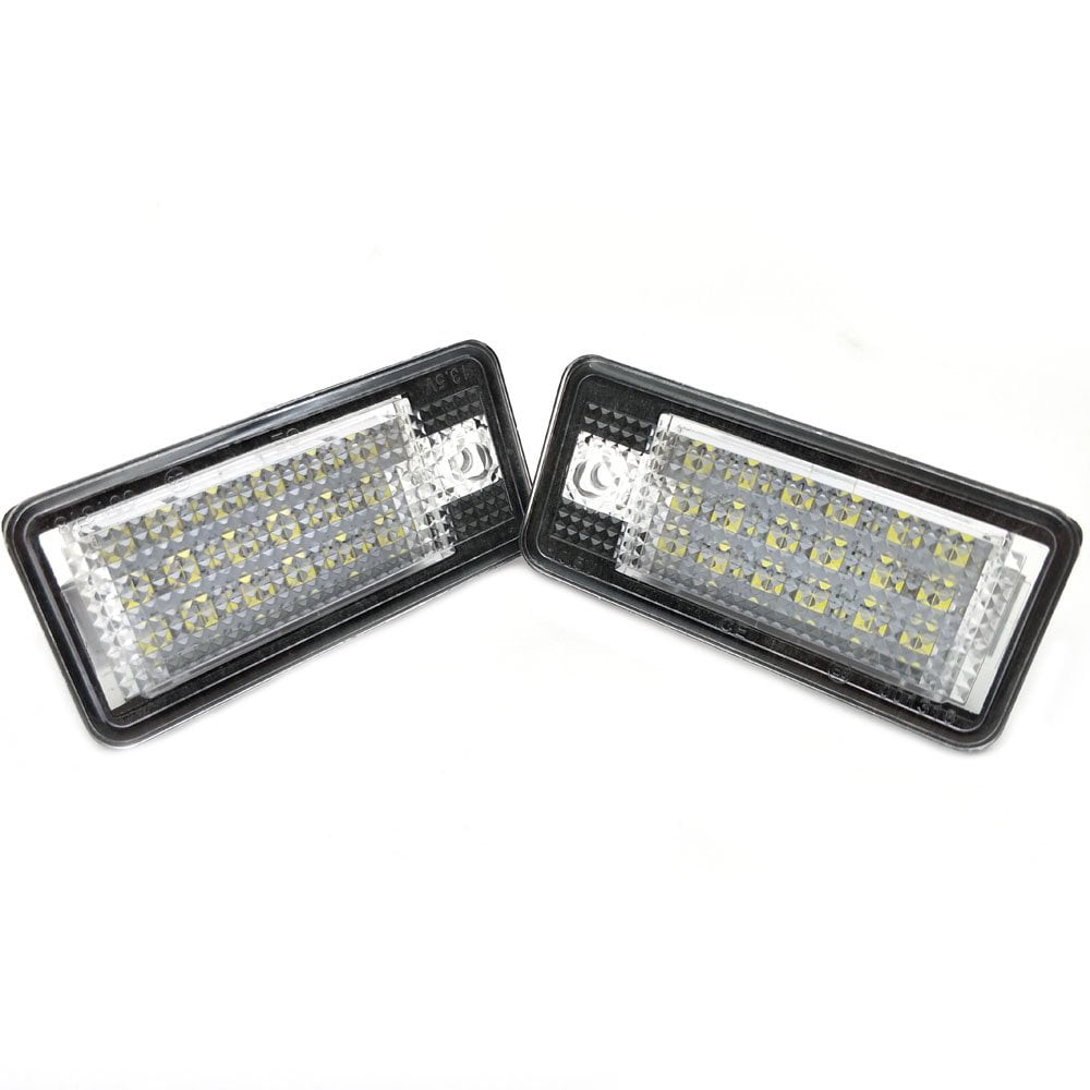Nikauto Car LED License Plate Light for Audi A3 S3 A4 S4 A6 C6 A8 S8 Q7 RS4 RS6