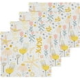 thumbnail image 2 of Cartoon Plants Wash Cloth Set of 2, 12 x 12 Inch Cotton Baby Washcloths Highly Absorbent and Soft Feel Fingertip Towels Face Towels for Bathroom, Gym, Spa Washcloth Gift, 2 of 7
