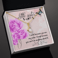 thumbnail image 3 of To My Sister I Smile Because You Are My Sister  Alluring Ribbon Necklace Message Card, 3 of 20