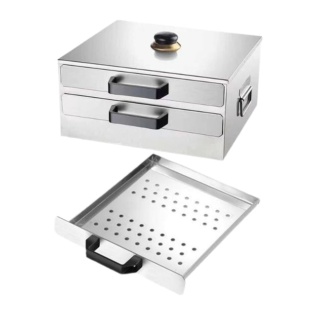 Máquina de para hacer de arroz de 2 capas, horno al , 2 cajones con bandeja adicional, acero inoxidable 304 para cajón, uso 2 Cajones+1 Vaporera Gloria Máquina de rollo de arroz