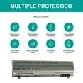 thumbnail image 3 of BATTERY For Dell Latitude E6400 E6410 E6500 E6510 PT434 PT435 W1193 KY477 4M529, 3 of 6