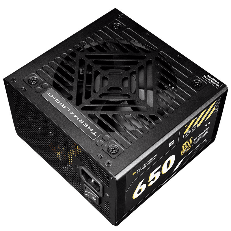 Thermalright TR-KG650-All-Japanese Embossed ATX3.1 Full Module Gold Medal Power Supply 650W Output for Desktop