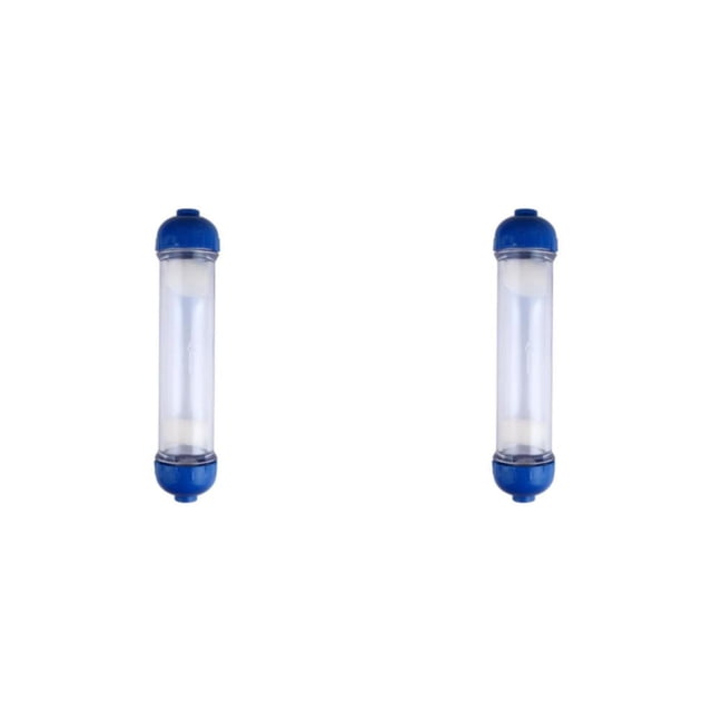 Cateissary Transparent Water Filter Housing Refill Filter Shell Reverse Osmosis Inline Tipo 1 2piezas