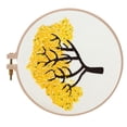 thumbnail image 4 of Injueey 1 Uds Kit de bordado aro DIY flores plantas patrón Bastidor Para Bordar punto de cruz punzón Kit Borduurpakket Kruissteek Type8 NO8, 4 of 6