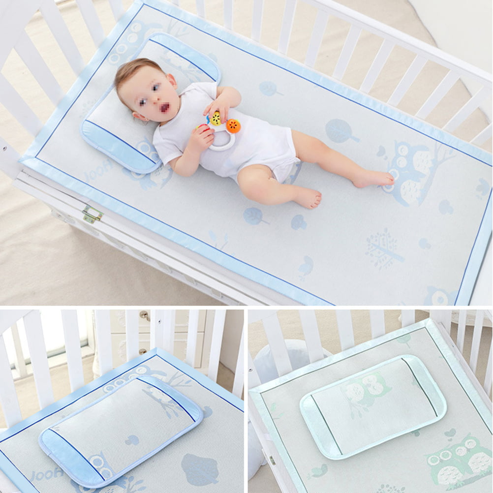 Toddmomy Baby Bed Pads Waterproof Ice Silk Mattress Protector