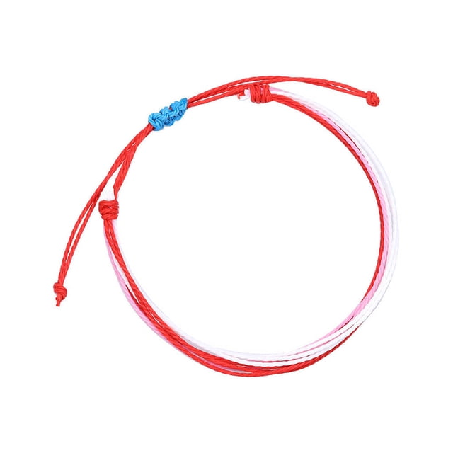 Minnieouse de la amistad, regalo trenzado hecho a mano, cadena de mano tejida en cera resistente al agua, accesorios de decoración para mujer, Ropa, zapatos y accesorios Miscelánea tipo 25 25 Minnieouse AP010275-25
