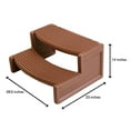 thumbnail image 4 of Confer Plastiques Résine Multi-Usage Spa et Spa Étapes Handi-Step, Rouge Moyen, 4 of 4