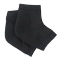thumbnail image 3 of 1 par hombres mujeres suave hidratante talón calcetines agrietados pie Negro Colcomx Calcetines de gel humectantes, 3 of 6