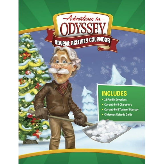 Adventures in Odyssey Misc Adventures in Odyssey Advent Activity Calendar: Countdown to Christmas, (Paperback)