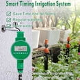thumbnail image 3 of 16 Programs Setting Timer Irrigation Controller LCD Display Automatic Flower Plant Watering Device Garden Solenoid Controller Multicolor, 3 of 7