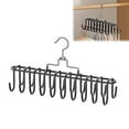 thumbnail image 4 of Shoreew Suspender Hanger Underwear Vest Organizer Hook Strong Load-bearing Multifunctional Wardrobe Hanger with Multiple Hooks, 4 of 7