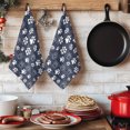 thumbnail image 6 of Navy Blue Dog Paw Kitchen Towels Set of 1, Modern Geometric Abstract Aesthetics Absorbent Dish Towels for Kitchen, Microfiber Hand Towel, Quick Drying Tea Towel for Cleaning Decorative Dishcloths, 6 of 7