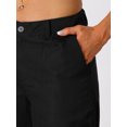 thumbnail image 5 of DARING DIVA Women's Cargo Pants Mid Rise Baggy Wide Leg Y2K Casual Pants with Pockets L Black, 5 of 6