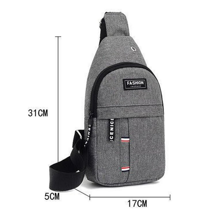 Forestfish Sling Backpacks for Women Mini Backpack Casual Crossbody  Shoulder Bag Small Canvas Backpack Purse Gray 