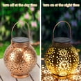 thumbnail image 5 of LAVA Solar Lanterns Decorative Outdoor Waterproof Hanging Garden Lights Sun Solar Lights for Patio Yard Table Decoration Birthday Christmas Gift, 5 of 12