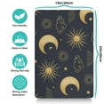 thumbnail image 5 of Pet Feeding Mat Mystical Starry Sky Gothic Cosmic Moon Aesthetic Non-Slip Absorbent Quick Dry Waterproof Washable for Dog or Cat Bowl, 5 of 7