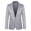 thumbnail image 4 of guisaled Men's Suit Jackets Slim Fit Sport Coats Lightweight Party Jackets Business Casual One Button Notched Lapel Tuxedo Suits, 4 of 5
