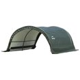 thumbnail image 1 of ShelterLogic 51560 Abri Portable Rond pour Petits Bétails 8 x 10 x 5 Po avec Tissu de Protection UV Imperméable, 1 of 5