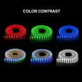 thumbnail image 2 of BTF-LIGHTING WS2812B Tira de luces LED 1m 5m 30LEDs/m 60LEDs/m IP30 IP65 IP67 5050SMD Direccionable individualmente PCB blanco negro flexible Tira de píxeles LED a todo color Dream Color DC5V, 2 of 5