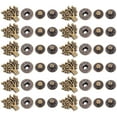 thumbnail image 3 of Shisuyan 20 Sets Zinc Alloy Button Purse Buckle Snap Button Cartoon Wallet Buckle, 3 of 8