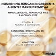thumbnail image 3 of Toallitas desmaquillantes hipoalergénicas mivida con vitamina E, 50 unidades, 3 of 9