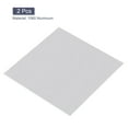 thumbnail image 3 of Uxcell 200mm x 200mm x 1mm Rectangle 1060 Aluminum Sheet Flat Metal Plate Stock, 2 Pack, 3 of 5