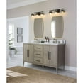 thumbnail image 4 of Progress Lighting Beckner 3-Light Vanity Light, Matte Black, Industrial Shades, 4 of 14