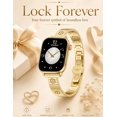 thumbnail image 2 of Wearlizer Slim Stainless Steel Watch Band Compatible with Apple Watch Band Women 38/40/41/42/44/45/46/49mm Jewelry Bracelet Strap for Series 11/10/9/8/7/6/5/4/SE/Ultra 3/2/1, 2 of 6
