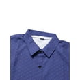 thumbnail image 4 of hirigin Men Casual Shirt, Printed Pattern Short Sleeve Lapel Neck Slim Fit Button-Down Leisure Tops, 4 of 5
