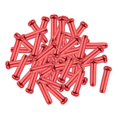 thumbnail image 2 of casquillos de extremo del alambre de las de la bicicleta de la aleación de aluminio 50pcs/Pack, uso: freno y rojo Zulema Puntas internas de cambio de freno de bicicleta, 2 of 7