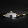 thumbnail image 1 of Our Place Titanium Large Always Pan® Pro An 12.5-inch non-toxic high-performance pan Chrome/Gold, 1 of 1