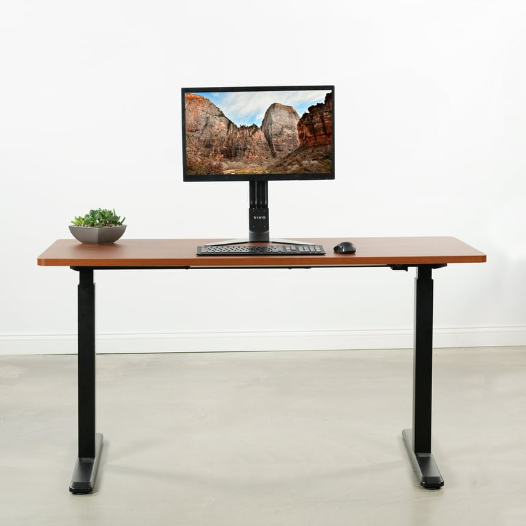 vivo Dry Erase 60 x 24 inch Universal Table Top for Sit to Stand Desk Frames