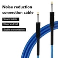 thumbnail image 3 of IRIN GT-89 Electric Guitar Cable 6.35mm Guitar Cable Guitar Acoustic Guitar Bass Noise Reduction Cable Audio Cable Musical Instrument Connection Cable, 3 of 7