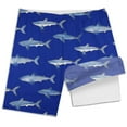 thumbnail image 5 of Boys Swim Trunks with Compression Liner for Boys Dinosaur Print Shorts Fashion Sunscreen Beach Pants Boy Swim Trunks Size 7-8 Years, 5 of 5
